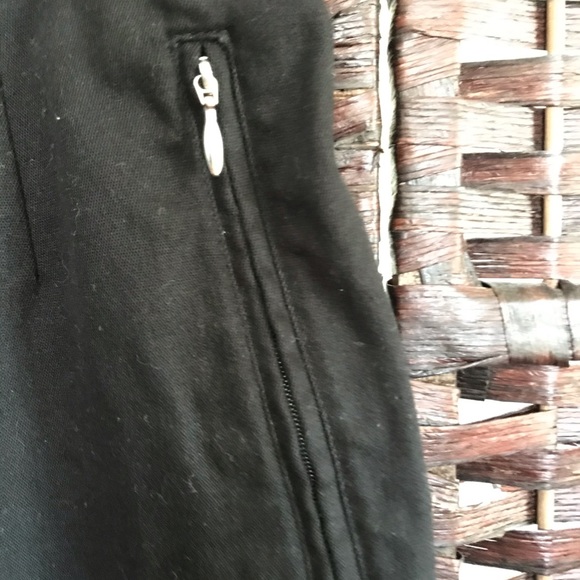 Black Cotton Pants - Picture 2 of 3